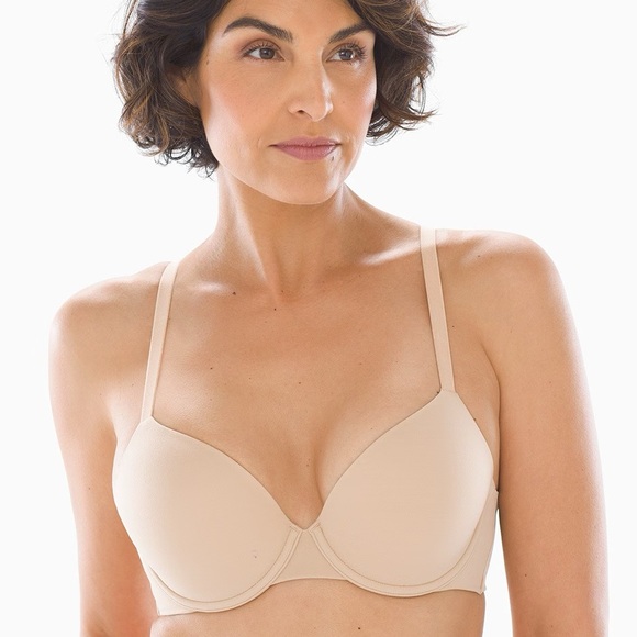 NWT Soma Enbliss Full Coverage Lined Underwire Bra 38 DDD Soft Tan Nude #0028 - Picture 10 of 13